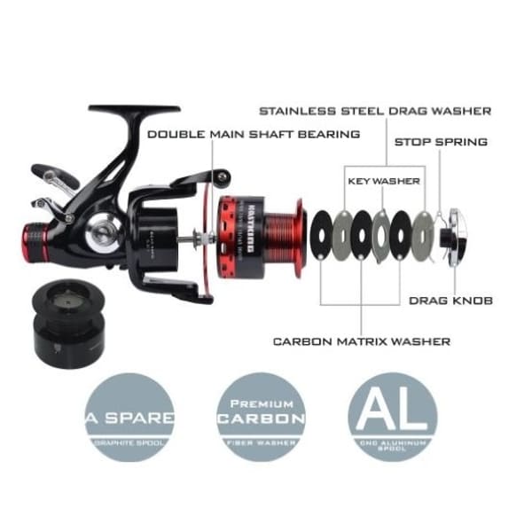 KastKing Sharky Baitfeeder III Smooth Freshwater Ultralight Spinning Reel  With 10+1 BBs And 12 Max Drag For Carp Fishing, Includes Free Extra Spool  From Walon123, $63.61