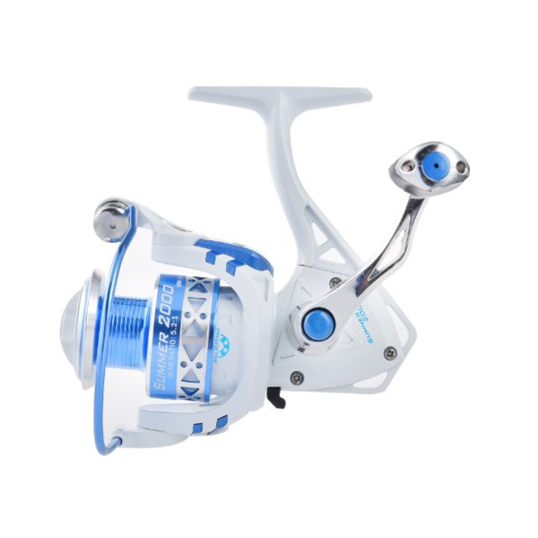Thekuai Summer and centron Spinning Reels 13+1 BB Corrosion Resistant Bearings Smooth Powerful Fishing Reel Spinning 5.5:1 Gear Ratio Reels Left/Right Interchangeable 